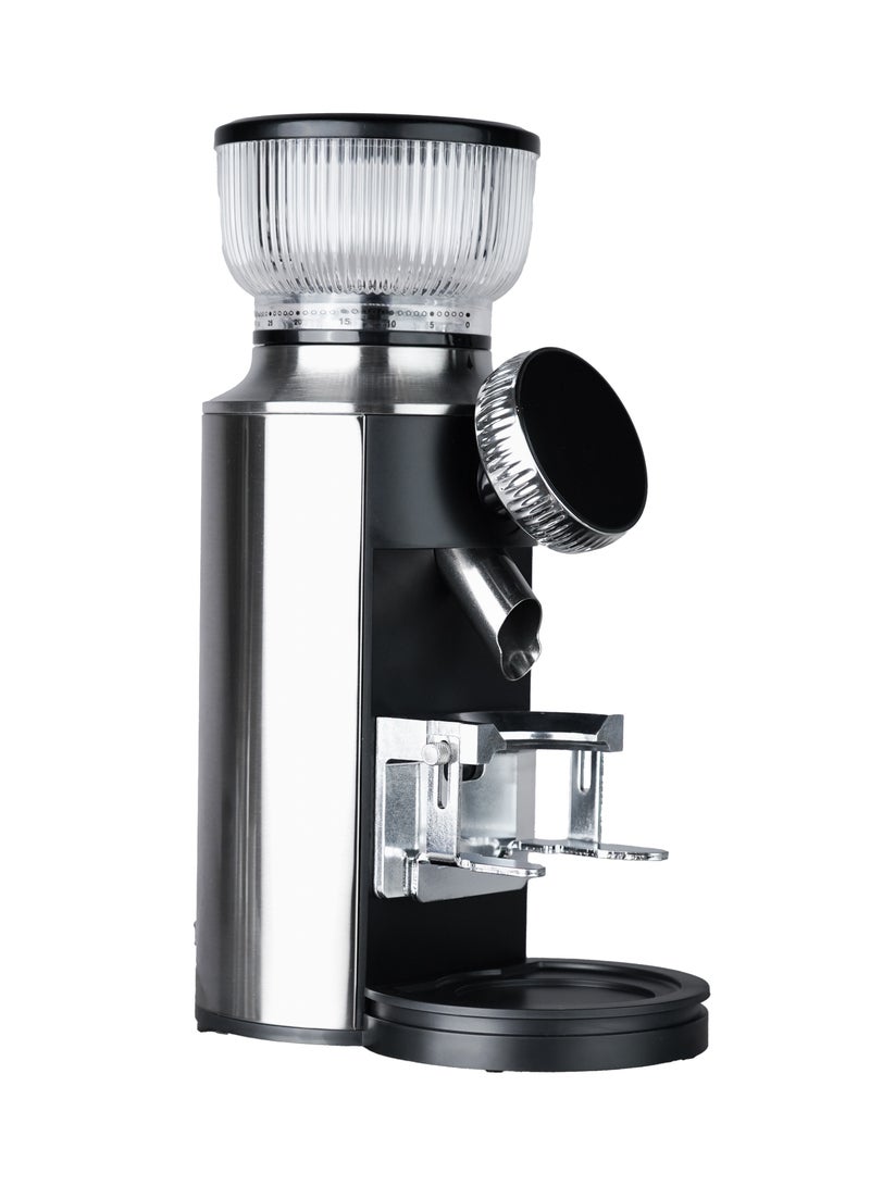 NAQI electric coffee grinder burr grinder espresso grinder adjustable grind coffee bean grinder home barista grinder conical burr mill portafilter grinder touch display grinder - Image 3